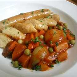 Homemade Indomie Currie Sausage